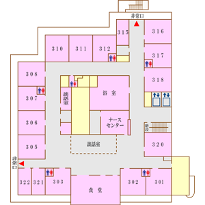 3階フロアマップ